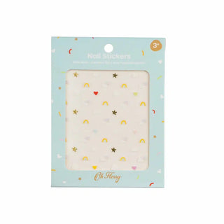 Oh Flossy Kids Nail Stickers - Sky