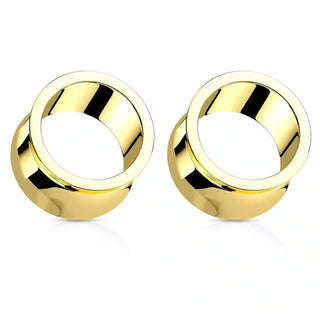 Gold Hand Polished Steel Tunnel (6mm-25mm)