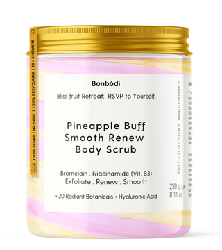 Pineapple Buff Smooth Renew Body Scrub 🍍 230g / 8.11 oz