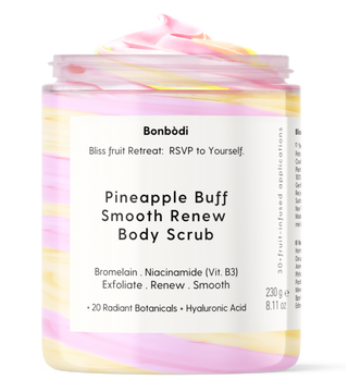 Pineapple Buff Smooth Renew Body Scrub 🍍 230g / 8.11 oz