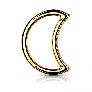 Gold Moon Segment Ring (16g)