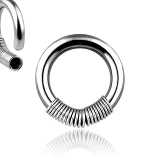 Steel Spring Ring (16g-8g)