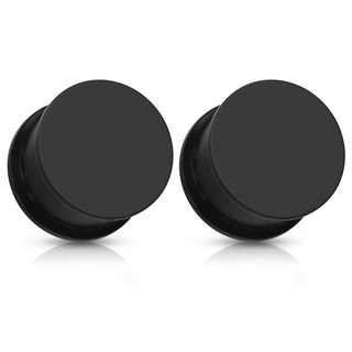 Black Silicone Plug (4mm-51mm)