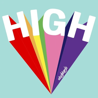 'High Power' KushKards Sticker