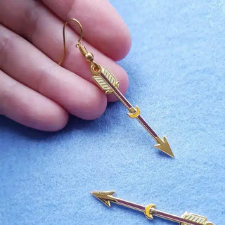 'Arrow' Enamel Earrings