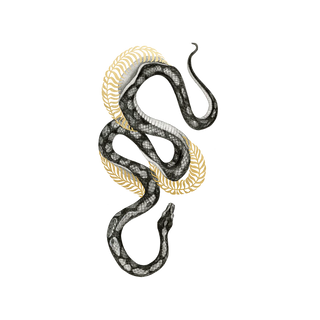 Shimmering Serpent (Metallic) - Tattly Temporary Tattoos