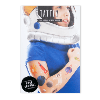 Space Explorer - Tattly Temporary Tattoos