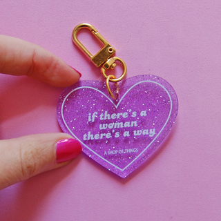 'There's A Way' Keychain